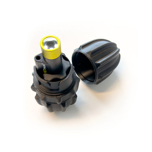Camera housing for duct inspections (Camera not included)