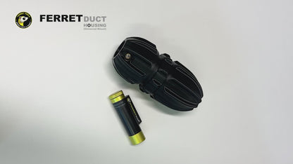 Camera housing for duct inspections (Camera not included)