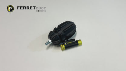 Camera housing for duct inspections (Camera not included)